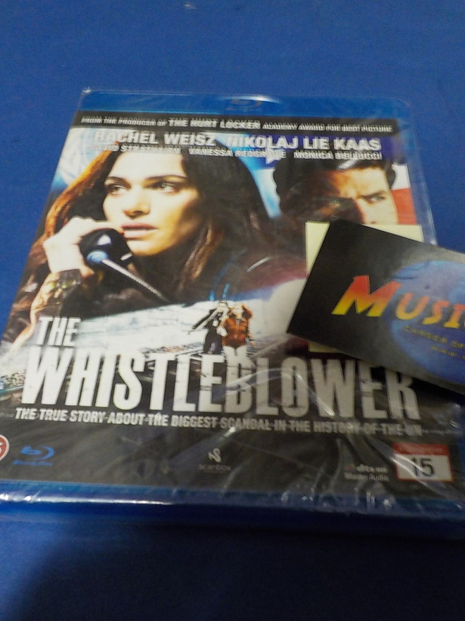 THE WHISTLEBLOWER UUSI SUOMI PAINOS BLU-RAY (w)