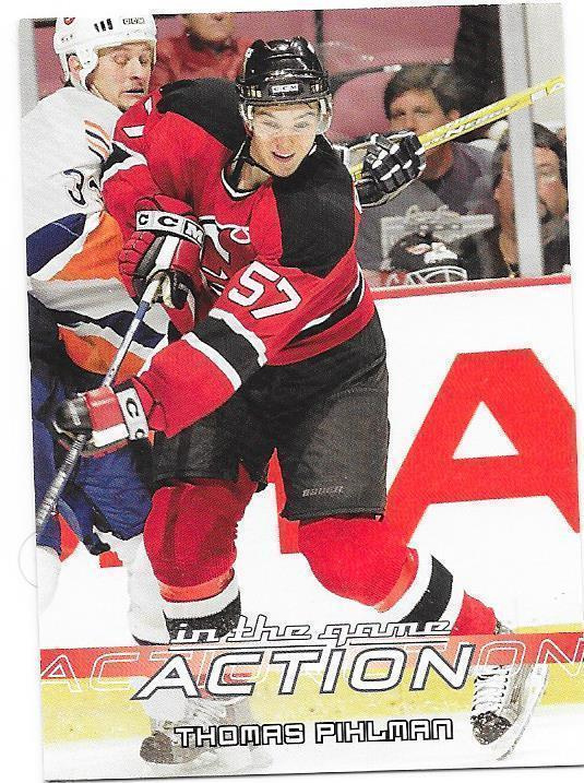 2003-04 ITG Action #664 Tuomas Pihlman JYP ex- Ässät RC