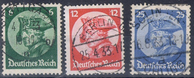 Saksa Mi 479-81 o