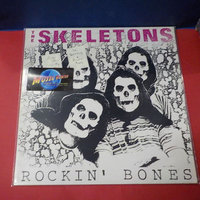 THE SKELETONS - ROCKIN BONES EX+/M- LP UK -87 PRESS