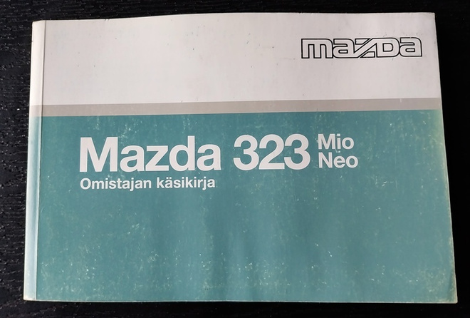 MAZDA 323 MIO NEO omistajan käsikirja 1997