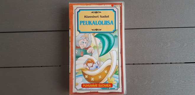 VHS: Peukaloliisa (Klassiset Sadut 1992/1994)
