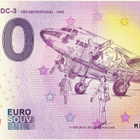 *0-EURO*PORTUGAL 2019-2*DOUGLAS DC-3*AITO EURO-SETELI* - pikkukuva 1