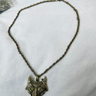 Kaulakoru ketju +riipus Wolf / Dog, color classic bronze - pikkukuva 2