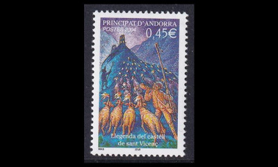 Andorra Fr 616 ** Myytit ja legendat (2004)