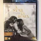 A Star is Born (4K Ultra HD + Blu-ray) Lady Gaga (2018) UUSI - pikkukuva 1