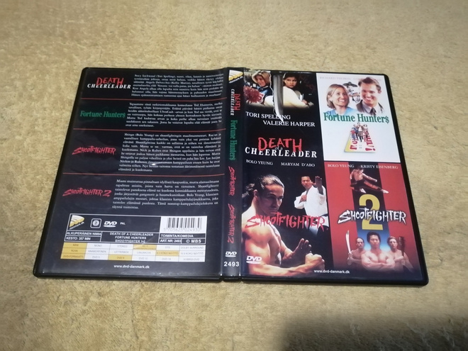 DEATH OF A CHEERLEADER, FORTUNE HUNTERS, SHOOTFIGHTER DVD