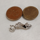 Design Hopeinen riipus, korkokenkä charms riipusHela 925 - pikkukuva 5