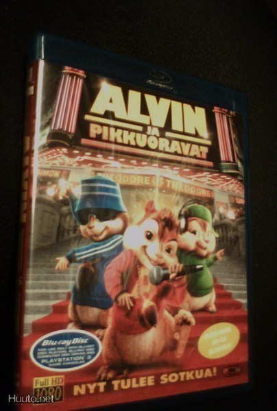 ALVIN JA PIKKUORAVAT Blu-ray (Sis.postikulut)