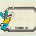 Adidas-tarra 1980-luvulta: Hessu Hopo voimistelee - pikkukuva 1