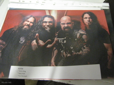 SLAYER PROMOKUVA KOLMELLA NIMMARILLA