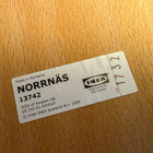 Ikea NORRNÄS tuoli (valkoinen) (4 kpl) - pikkukuva 5
