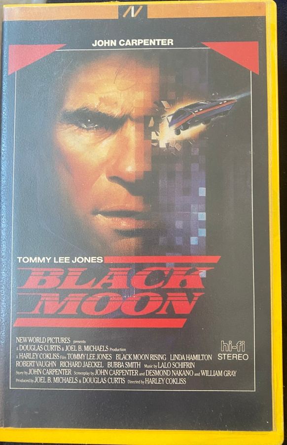 Black Moon/Black Moon Rising VHS Tommy Lee Jones