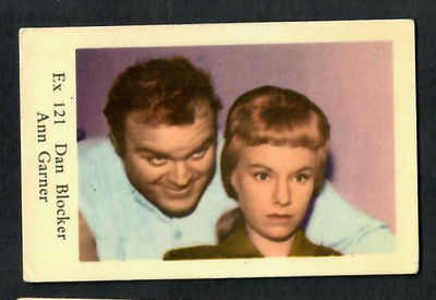 Keräilykuva - Dan Blocker Ann Garner Ex 121