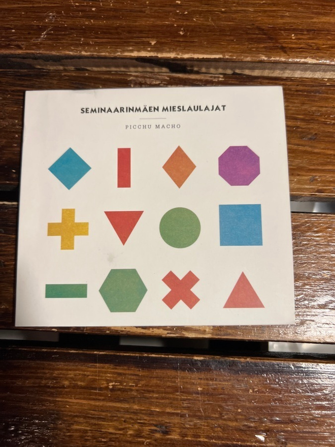 Seminaarinmäen Mieslaulajat - Picchu Macho Cd