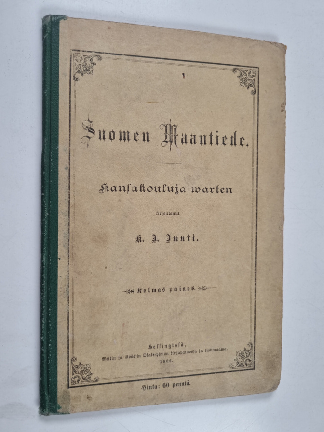 Suomen maantiede : kansakouluja warten