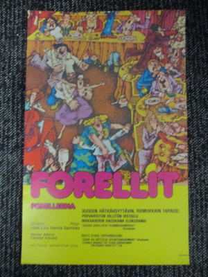 Forellit (1977) - vanha elokuvajuliste