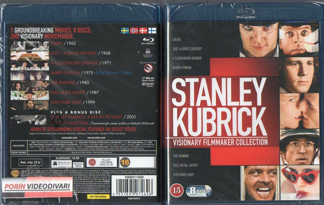 Stanley Kubrick Visionary Collection	(23 310)	UUSI	-FI-	BLU-