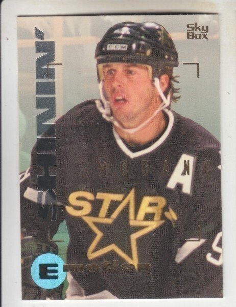 Mike Modano Sky box emotion.
