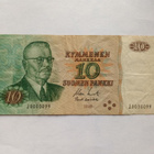 10 markkaa 1980 Sarjanumero J0000099 - pikkukuva 1