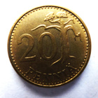 Raha kolikko 20 Penniä 1963-1965 yht 17 kpl - pikkukuva 1