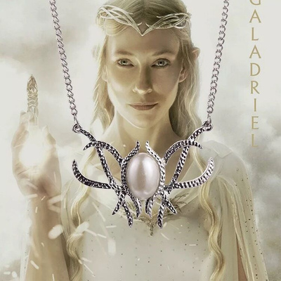 796 .. Hobbit Fairy Queen Sormusten Galadriel .. Kaulakoru