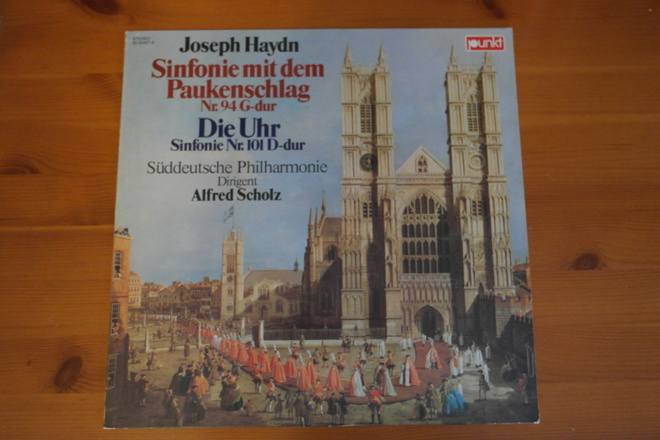 Joseph Haydn:Süddeutsche Philharmonie/Alfred Scholz-LP