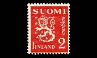 197 ** Leijona 2 mk punainen (1936)