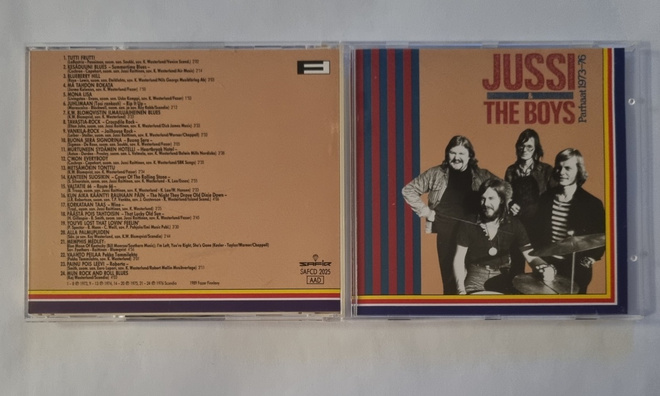 JUSSI & THE BOYS: PARHAAT 1973-76 CD