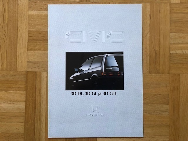 Esite Honda Civic 3D, DL / GL / GTI 1985 / 1986