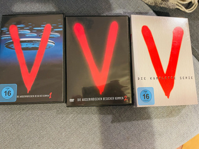 V: (Visitors) 80-luvun sarjat (5-disc) 1983 +1984 SuomiTXT
