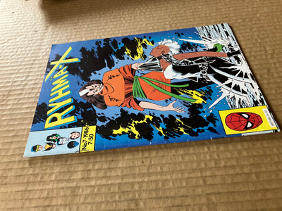 MARVEL RYHMÄ-X 7/1986 HYVÄ
