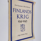 Eero Kuussaari : Finlands krig 1941-1945 : lantstridskrat... - pikkukuva 1