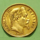 Ranska 20 Francs 1861, hyvä kunto. Keräily kappale. - pikkukuva 1