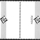 Ål 1995 Euroopan Unioni 2,90 mk välilöpari logo ** LaPe 095 - pikkukuva 2