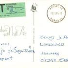 POSTILÄHETYS RAMSTEDT + LUNASTUS ILMAN POSTIMERKKIÄ - pikkukuva 1