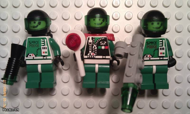 LEGO Space Police II Figuuripaketti 3kpl ( Space )