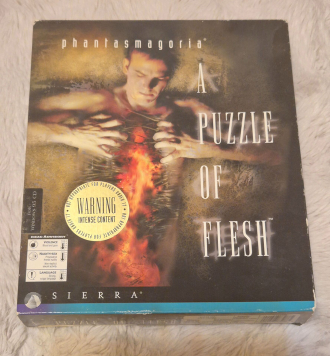 Phantasmagoria: A Puzzle of Flesh, US, big box