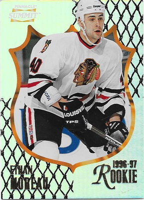 1996-97 Summit #184 Ethan Moreau Chicago Blackhawks RC