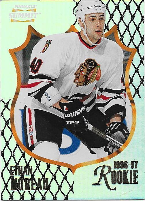 1996-97 Summit #184 Ethan Moreau Chicago Blackhawks RC