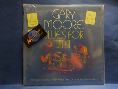 GARY MOORE - BLUES FOR JIMI UUSI U.S -2012 GATEFOLD 2LP