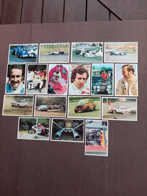 Grand Prix Hellas Jenkki purkkakuvat 1975 1,25/ kpl.
