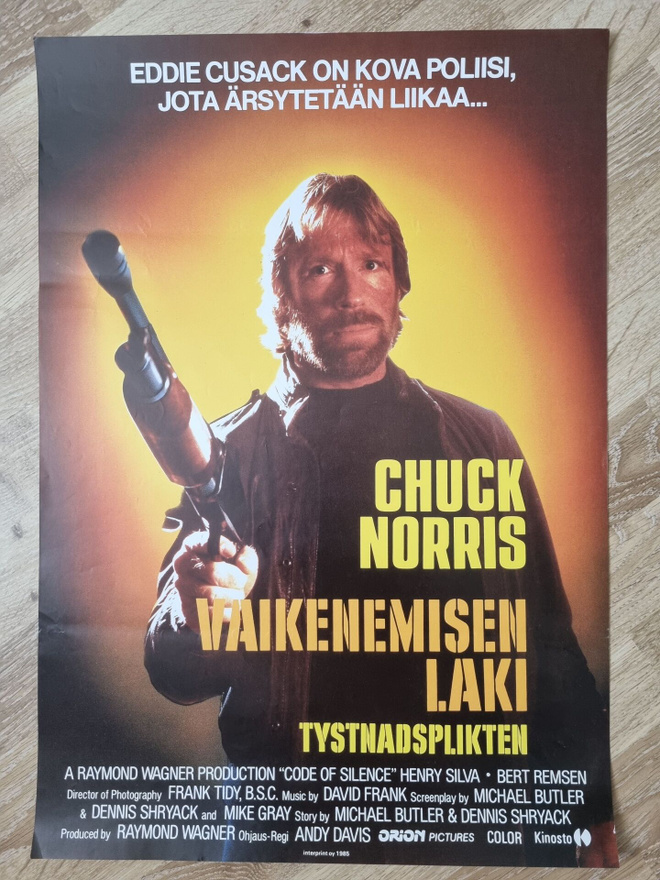 Elokuvajuliste: Vaikenemisen laki