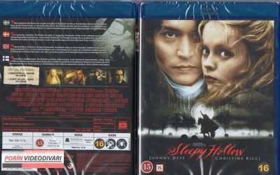 Sleepy Hollow-Päätön Ratsumies (726) UUSI -FI- BLU-RAY nordi