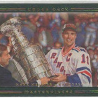 Mark Messier 08-09 UD Masterpieces #10 Green Framed xx/99 - pikkukuva 1