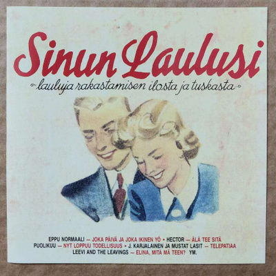 SINUN LAULUSI – Euros CD 1992 - Suomirokkia ja -poppia