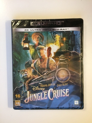 Jungle Cruise (4K Ultra HD + Blu-ray) 2020 (UUSI)