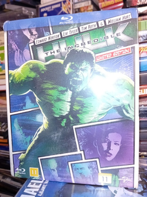 Blu-ray The incredible Hulk ( UUSI  ) SIS POSTIKULU