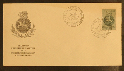 # 23549 # Postimerkkinäyttely 1948 FDC - 27.10.1948