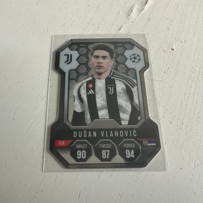 Topps Match Attax 24-25 Chrome Shield Dusan Vlahovic